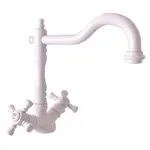 RAV SLEZÁK Morava drezová batéria s otočným ramienkom biela mk320.0/8b MK320.08B