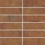 Dekor RAKO Siena vo farbe červeno hnedá 45x45 cm mat DDP4H665.1