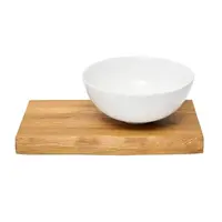 Doska pod umývadlo s umývadlom Naturel Wood 45x4x24 cm dub mat DMDUB45UM