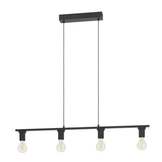 Závesné osvetlenie Eglo CAPOLIVERI-E čierna 74073