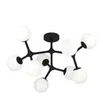 LED stropné osvetlenie Eglo MARAGALL čierna 39532