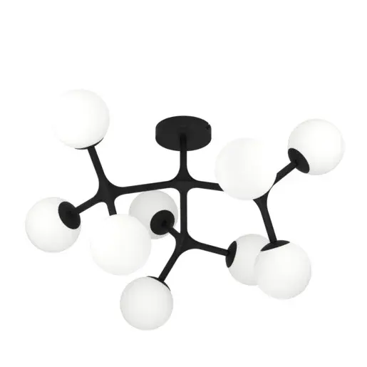 LED stropné osvetlenie Eglo MARAGALL čierna 39532