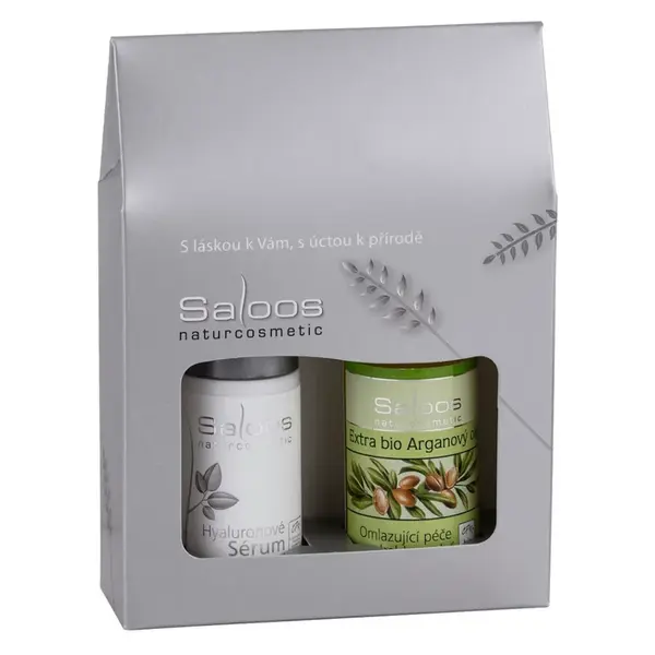 SALOOS  Argan & Hyaluronové sérum Dárkové balení