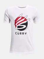 Under Armour Tričko UA CURRY SYMBOL SS-WHT - Kluci