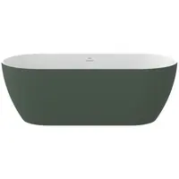 Ravak Freedom O Tec voľne stojaca vaňa 170x77 cm akrylát ľavá aj pravá grey green / biela CD11200000