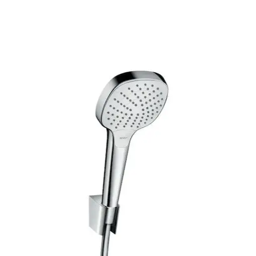 Hansgrohe Croma Select sprchová hlavica s hadicou biela/chróm 26413400