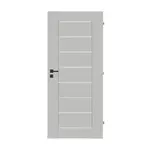 Interiérové dvere Naturel Perma ľavé 60 cm sivá matná PERMASM60L