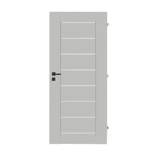 Interiérové dvere Naturel Perma ľavé 60 cm sivá matná PERMASM60L