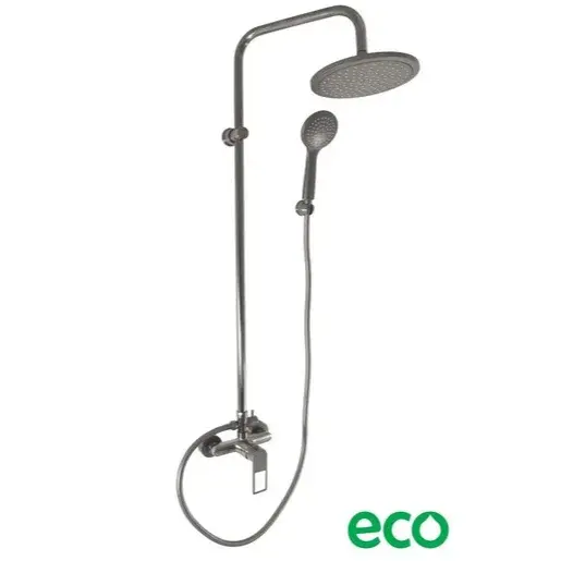 RAV SLEZÁK Nil sprchový systém kartáčovaná metal grey nl282.5/7mgk NL282.57MGK