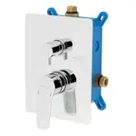 Novaservis Metalia 54 sprchová a vaňová batéria vrátane podomietkového telesa chróm box54051r,0 BOX54051R.0