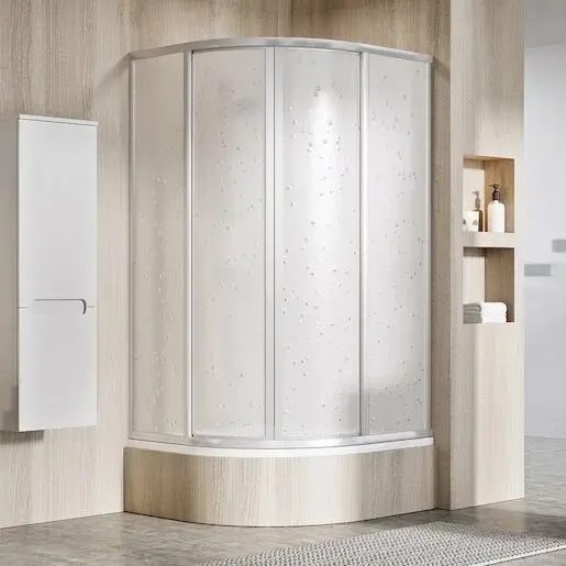 Ravak Supernova sprchový kút čtvrtkruh 90x90 cm 31177vu0011 SKCP490SABPS