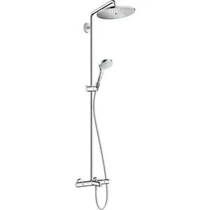 Hansgrohe Croma Select S sprchový systém s vaňovým termostatom chróm 26792000