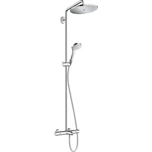 Hansgrohe Croma Select S sprchový systém s vaňovým termostatom chróm 26792000