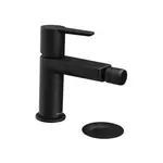 Ravak PURI bidetová batéria s výpusťou čierna X070189