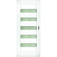 Interiérové dvere Naturel Accra 80 cm biela posuvné ACCRACPLB80PO