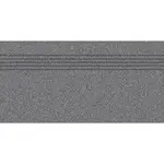 Schodovka Rako Taurus Granit antracitovo šedá 30x60 cm mat TCPSE065.1