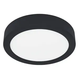 Eglo Fueva stropné svetlo do kúpeľne oceľ čierna 900581