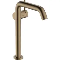 Hansgrohe Tecturis S vysoká umývadlová batéria s clic-clac kartáčovaný bronz 73370140