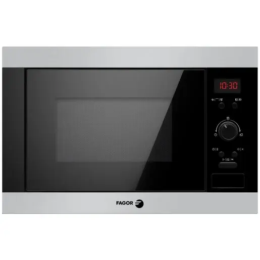 Vstavaná mikrovlnná rúra Fagor z nehrdzavejúcej ocele 3MWB25BEGX
