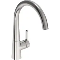 Hansa Designo drezová batéria s otočným ramienkom brúsená oceľ 5101228380