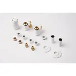 Termostatický ventil pre ústredné vykurovanie P.M.H. Runa 6x7 cm biela RUN-L-W