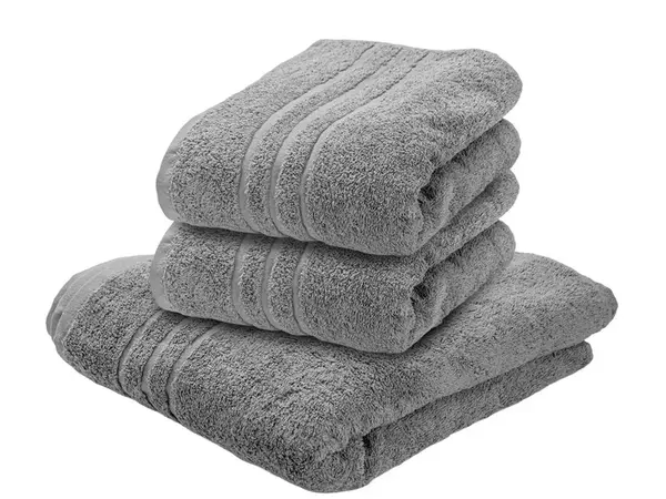 2x osuška Classic 70x140 cm světle šedá, 100% bavlna