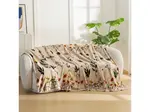 Mikroplyšová deka HERBÁŘ, béžová Rozměr: 200 x 220 cm
