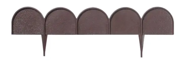 Travní lem GARDEN LINE tmavě hnědý 1000cm PRIKRA-R222