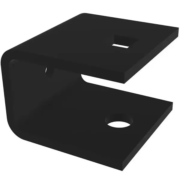 DRŽÁK PRO PLOTOVÉ POLE GENUA 4 ks RAL 9005 MAT