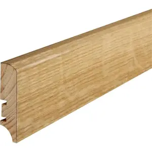 Dřevěná lišta dub P50 60mm 2,2mb
