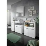 MID.YOU KOUPELNA vysoce lesklá bílá