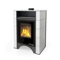 Krbové kachle s výmenníkom AQUAFLAM VARIO PERU 11/5kW, biele kachlieky FLHSF34-111