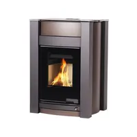 Krbové kachle AQUAFLAM VARIO KALMAR 11kW hnedá - zamatová (teplovzdušná verzia) FLHSF34-094