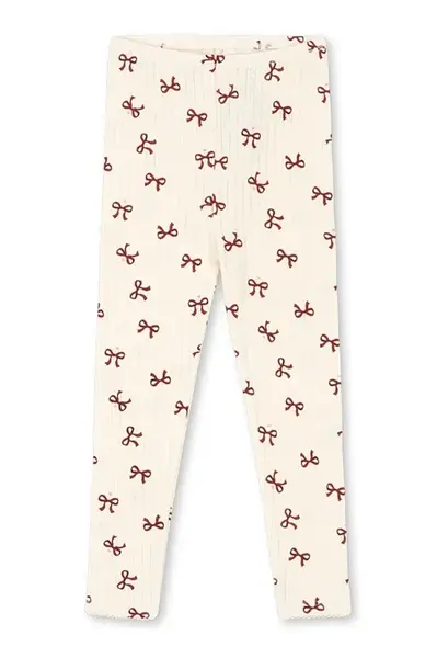 Detské bavlnené legíny Konges Sløjd MINNIE PANTS GOTS