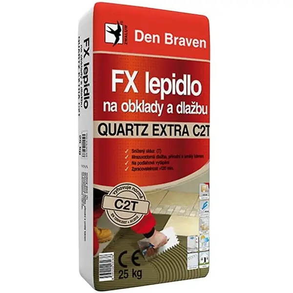Den Braven FX lepidlo na obklady a dlažbu Quartz EXTRA C2T 25 kg