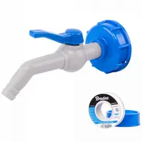 Kohoutek s přípojkou IBCS60x6 pro hadici 13-19 mm