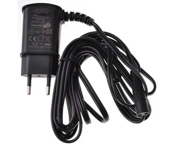 Síťový adaptér pro profesionální planžetové holicí strojky BaByliss Pro FOILFX02 - kulatá koncovka + dárek zdarma