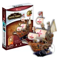 Loď - Santa Maria - puzzle z kategorie 3D puzzle