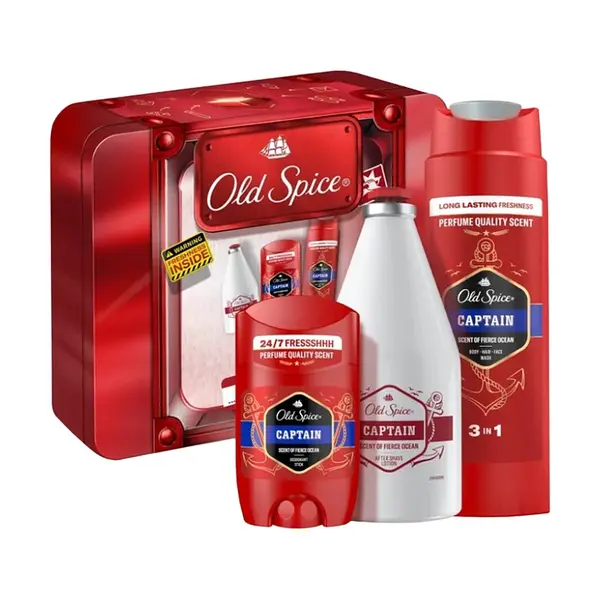 OLD SPICE Captain Xmas Dárková sada 3 kusy
