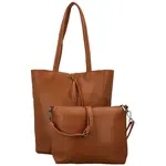 Dámský set kabelek hnědý - Paolo bags Marika