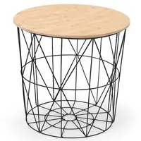 Konferenční stolek Mariffa přírodní/černá 42
