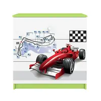 Dětská komoda Babydreams zelená - Formule