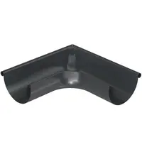 Roh pro okapový žlab vnější 64-354 ocel  150 mm Bryza grafitová RAL 7021