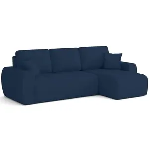 Rohová sedací souprava Ivo Ontario 26 tmavě modrá