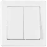 Sériový vypínač bily Imperia