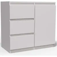 Komoda Merg 3S1F bílá