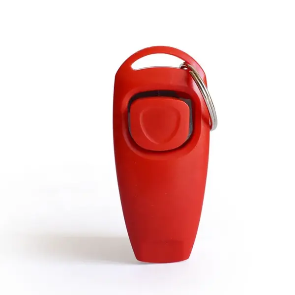 Clicker pro psy - červená