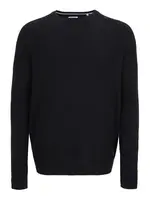 Jack & Jones Plus Sveter 'JJPANNEL'  tmavomodrá