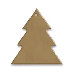 Dřevěný výřez Aladine Gomille - Vánoční stromeček