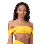 Dámský plavkový top Nebbia Miami Retro Top 553 Yellow S